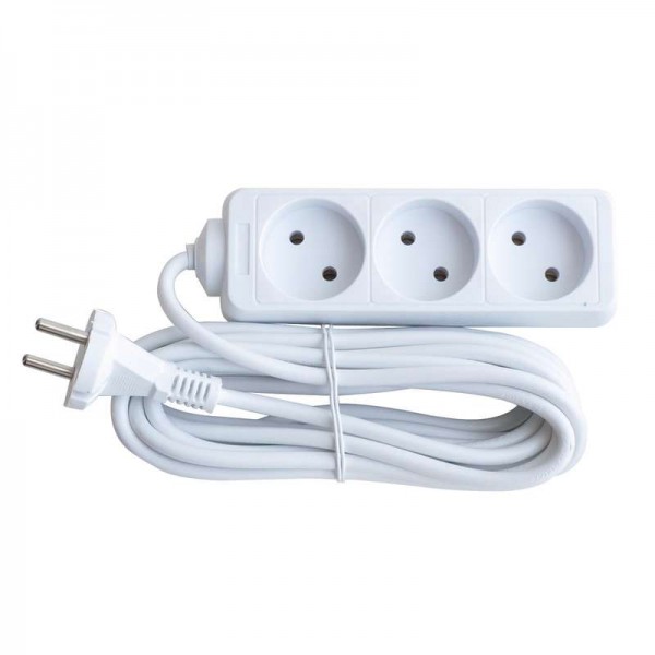  Удлинитель SMART 3х5м без заземл. 6А 8235 IN HOME 4690612010304 