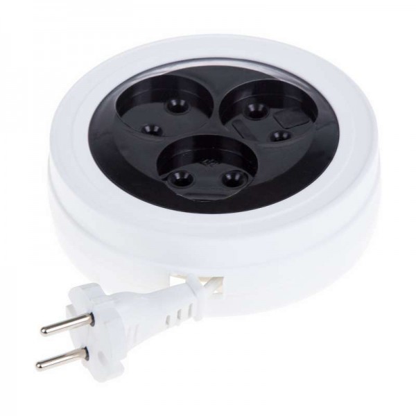  Удлинитель 3х5м STANDART ПВС 2х0.75 рулетка PROCONNECT 11-2421 