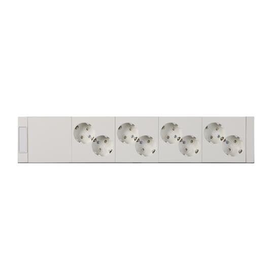  Блок розеток в сборе ProDuct 8хSchuko бел. ABB 2TKA00000825 