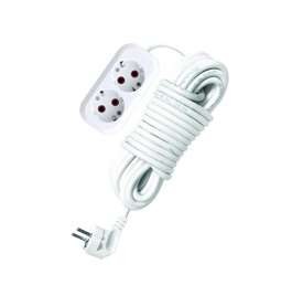  Удлинитель 2х10м с заземл. 10А IP20 У10-553 ПВС 3х1 UNIVersal 553-10 