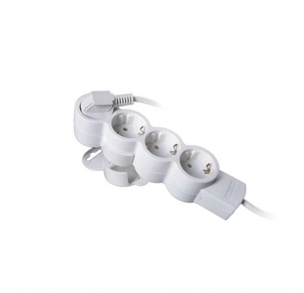  Удлинитель 4х3м с заземл. 10А IP20 ПВС 3х0.75 REV 32012 0 