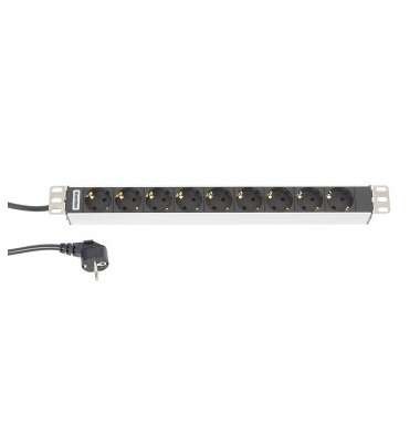  Блок розеток SHT19-9SH-2.5IEC горизонт. 9 розеток 10А шнур IEC 320 C14 2.5м Hyperline 29231 