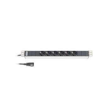  Блок розеток SHT19-8SH-S-2.5IEC 10А выкл. шнур 2.5м 19дюймов Hyperline 26417 