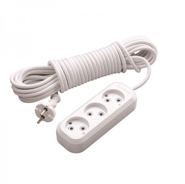  Удлинитель 3х15м без заземл. 10А IP20 Makel MGP129 