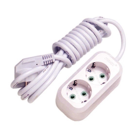  Удлинитель 2х15м с заземл. 16А IP20 Makel MGP119 