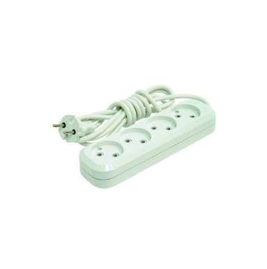  Удлинитель 4х2м без заземл. 10А IP20 MAKEL MGP142 