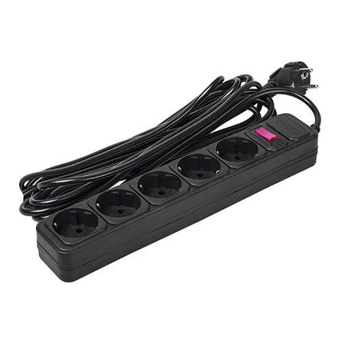  Фильтр сетовой FOP-05GS-500 5х5м 10А/2.2кВт с выкл. з/к ПВС 3х0.75кв.мм ФАZА 5007666 