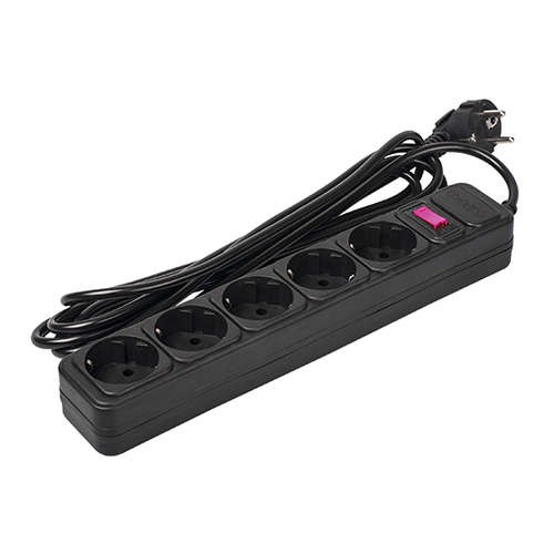  Фильтр сетевой FOP-05GS-300 5х3м 10А/2.2кВт с выкл. з/к ПВС 3х0.75 ФАZА 5007642 