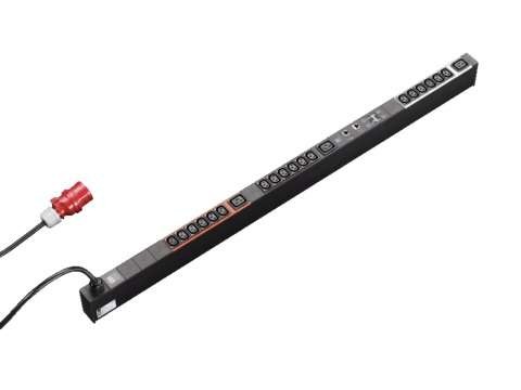  Блок DK PDU managed CEE 16А/3~ 18хC13/3хC19 1100мм Rittal 7955431 