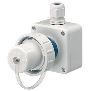  Вилка электрическая наружн. уст. 16А 2P+E 230В IP68 SCHUKO Mennekes 10864 