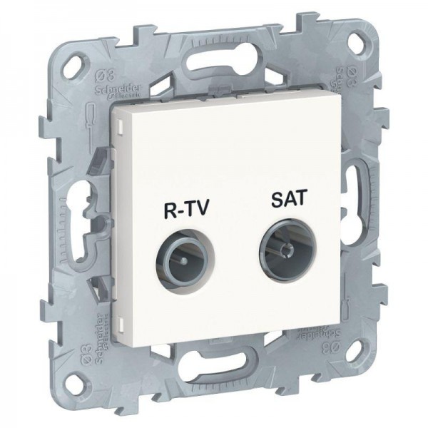  Механизм розетки R-TV/SAT UNICA NEW оконечная бел. SchE NU545518 