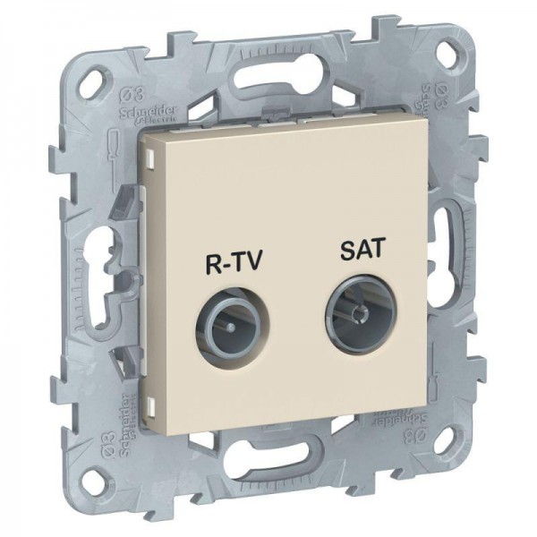  Механизм розетки R-TV/SAT UNICA NEW одиноч. беж. SchE NU545444 
