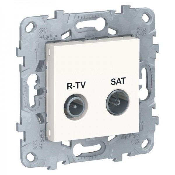  Механизм розетки R-TV/SAT UNICA NEW одиноч. бел. SchE NU545418 