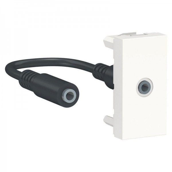  Розетка 1-мод. UNICA MODULAR Minijack бел. SchE NU343318 