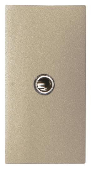  Механизм mini-jack 3.5мм разъема 1мод. Zenit шампань ABB 2CLA215540N1901 