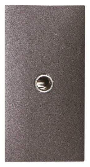  Механизм mini-jack 3.5мм разъема 1мод. Zenit антрацит ABB 2CLA215540N1801 