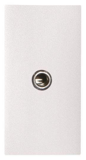  Механизм mini-jack 3.5мм разъема 1мод. Zenit бел. ABB 2CLA215540N1101 