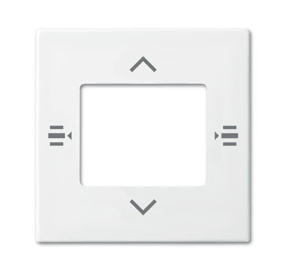  Накладка для сенсора 6108/61-866-500 6108/60-500 Basic 55 альп. бел. ABB 2CKA006155A0115 