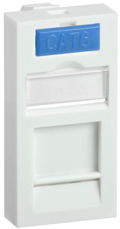  Вставка для 1 модуля Keystone Jack 45х22.5мм с маркером ITK CS6-11M 