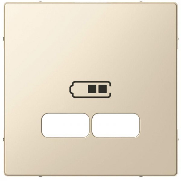  Накладка центральная Merten для механизма USB 2.1А SM беж. SchE MTN4367-0344 