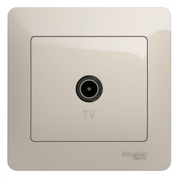  Коннектор TV антенны Glossa в сборе молоч. SchE GSL000996 