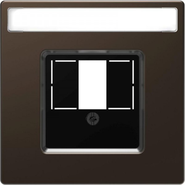  Накладка центральная Merten D-Life для TAE/Audio/USB SD мокко SchE MTN4250-6052 