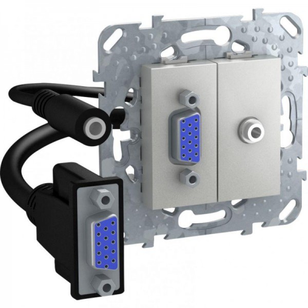  Коннектор HD15+Minijack алюм. SchE MGU5.932.30ZD 