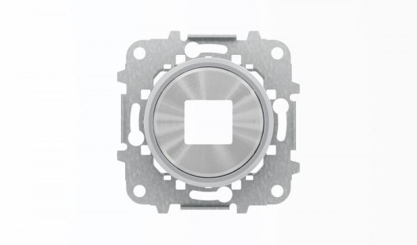  Накладка для механизмов зарядного устройства USB арт.8185 SKY Moon кольцо хром ABB 2CLA868500A1401 