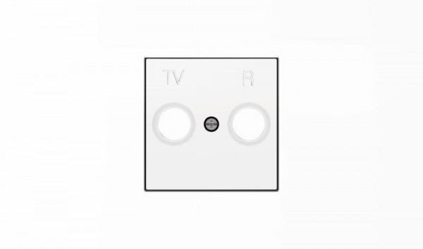  Накладка для TV-R розетки SKY альп. бел. ABB 2CLA855000A1101 