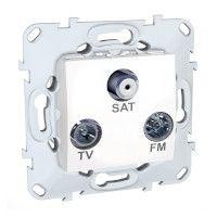  Розетка TV-FM-SAT Altira оконечная 1вх. R9003 SchE ALB44329 