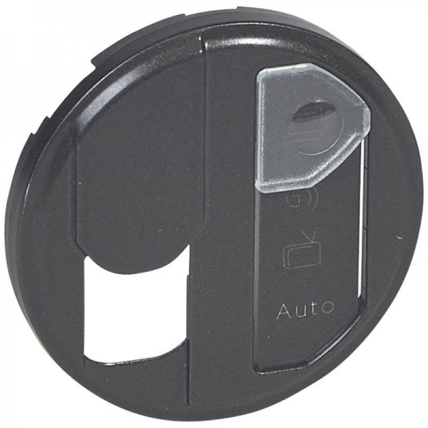  Накладка розетки Celiane RJ45 графит Leg 067990 