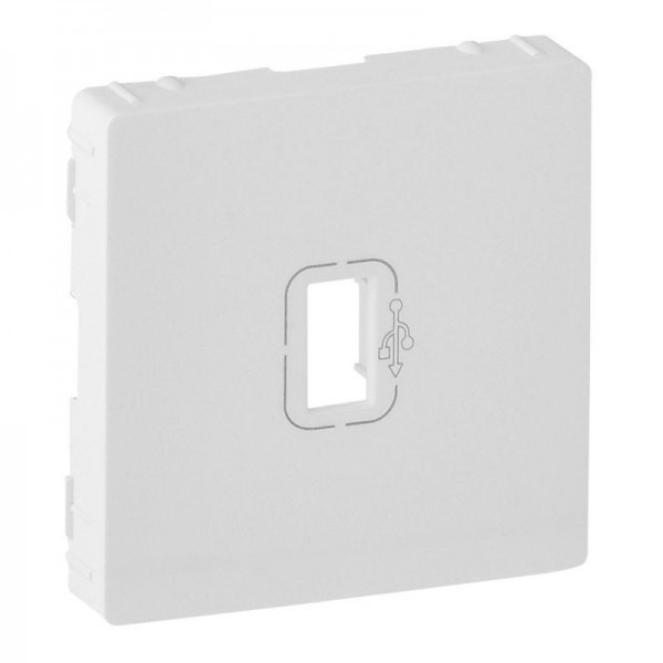 Панель лицевая Valena Life для розетки USB бел. Leg 754750 