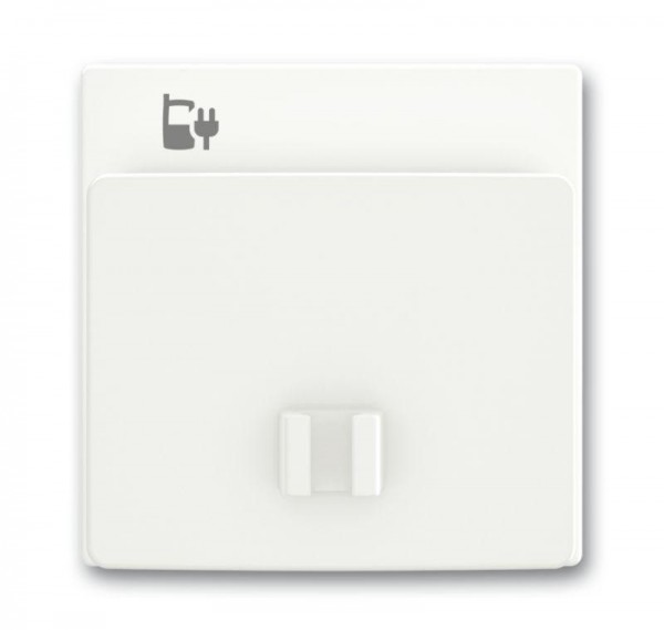  Плата центральная (накладка) 6478-884 для блока питания micro USB - 6474 U Future бел. бархат ABB 2CKA006400A0027 