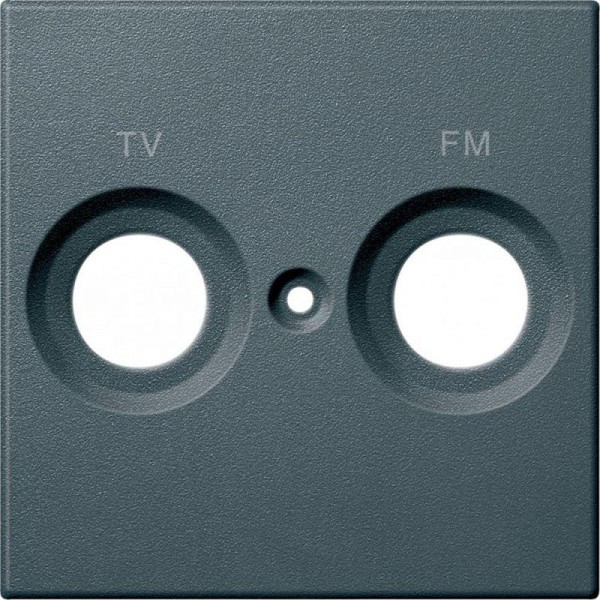  Плата Merten центральная с маркир. FM И TV антрацит SchE MTN299514 