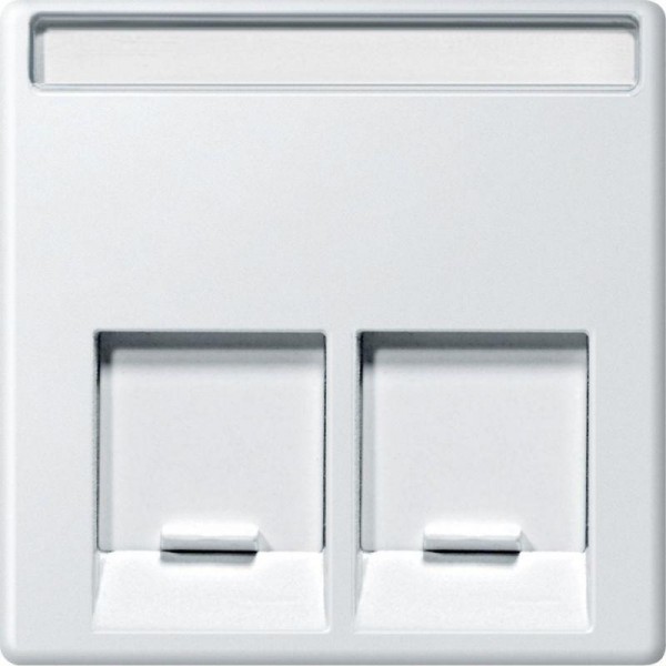  Плата Merten центральная для розетки SCHNEIDER ELECTRIC 2-поста бел. SchE MTN469919 