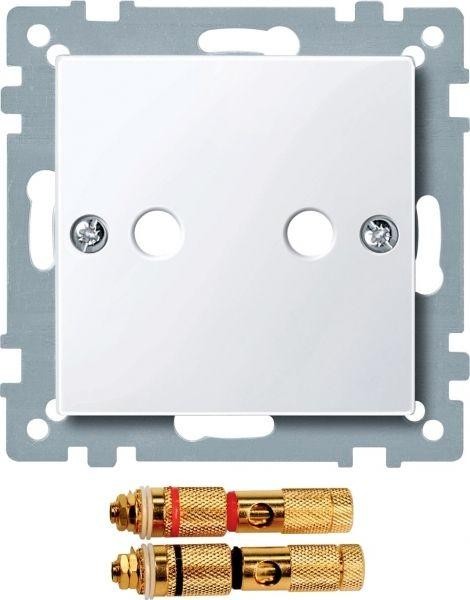  Накладка Merten для разъема для громкоговор. SchE MTN468825 