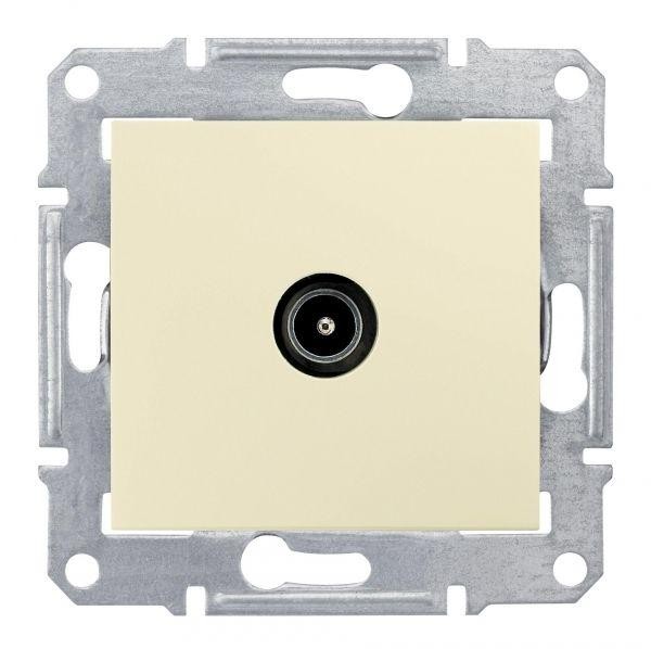 Коннектор TV Sedna проходн. беж. SchE SDN3201247 