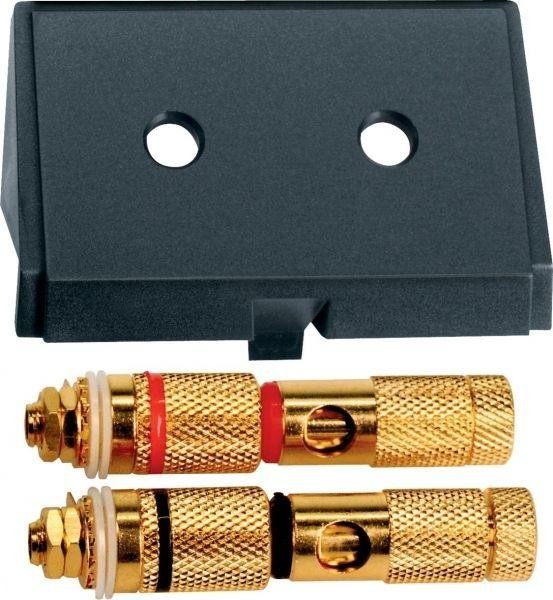  Вставка Merten с разъемами HIGH-END x2 черн. SchE MTN464387 