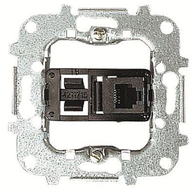  Розетка телекоммуникационная 8 конт. RJ45 кат.3s ABB 2CLA811730A1001 