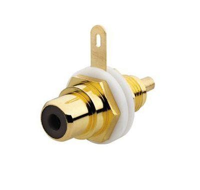  Разъем RCA/CINCH колокольчик/тюльпан от 20Гц до 20кГц черн. ABB 2CKA000230A0452 