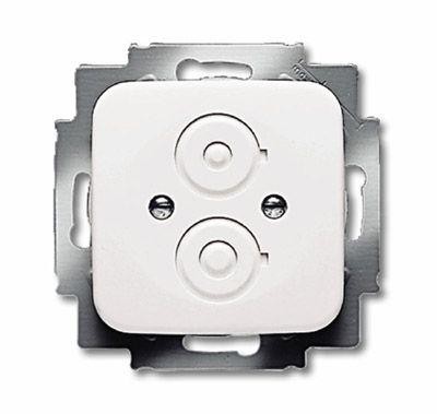  Рамка центральная Reflex SI с суппортом альп. бел. ABB 2CKA001710A1076 