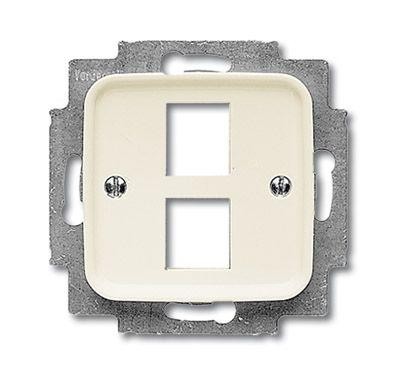  Плата центральная для 2-х разъемов Modular Jack (артикулы 0210 0211 и 0219) Busch-Duro 2000 SI сл. кость ABB 2CKA001753A3957 
