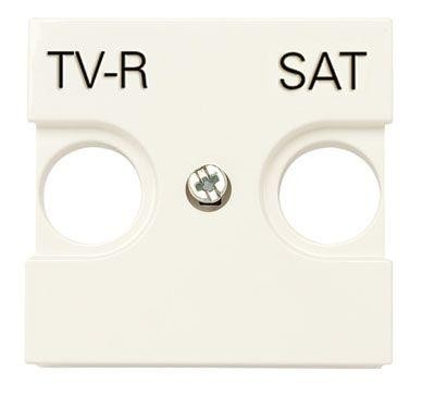 Накладка для TV-R-SAT розетки 2мод. Zenit шампань ABB 2CLA225010N1901 