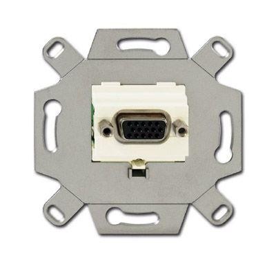  Механизм VGA-розетки/разъема D-type Full HD 15 полюсов сл. кость ABB 2CKA000230A0424 
