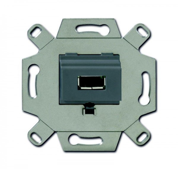 Механизм USB-розетки/разъема USB-type A USB2.0 5 полюсов сер. ABB 2CKA000230A0420 