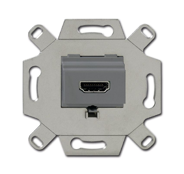  Механизм HDMI-розетки/разъема HDMI-type A Full HD 20 полюсов сер. ABB 2CKA000230A0432 