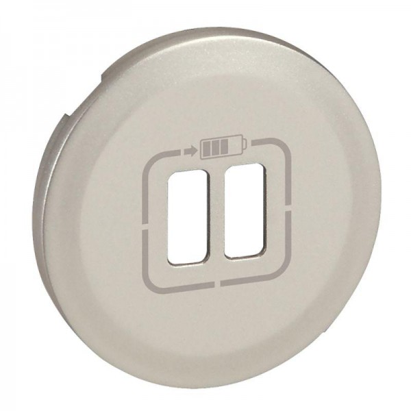  Панель лицевая Celiane USB розетка титан Leg 068556 