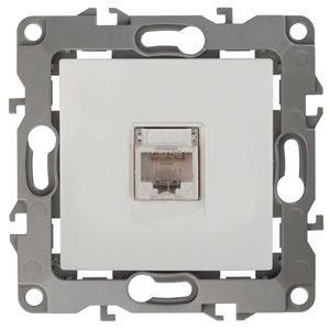  Розетка информационная RJ45 12-3107-02 сл. кость ЭРА Б0014724 