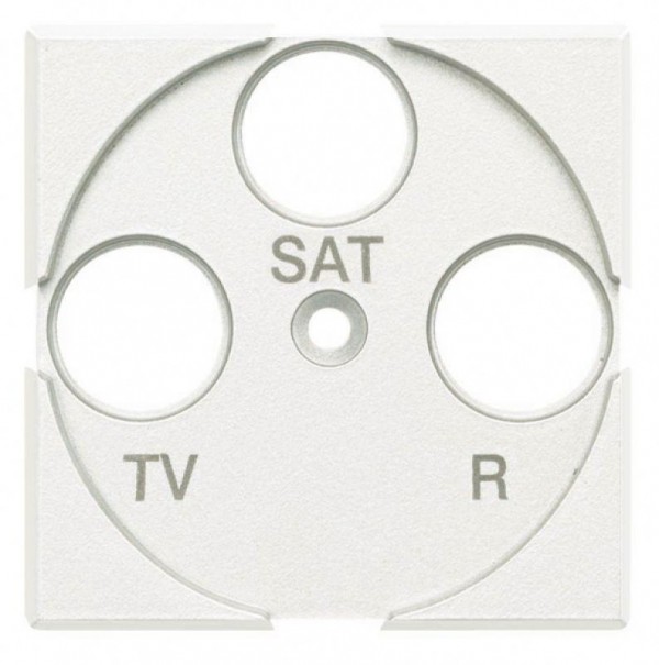  Панель лицевая для роз. TV + FM + SAT Axolute бел. Leg BTC HD4207 