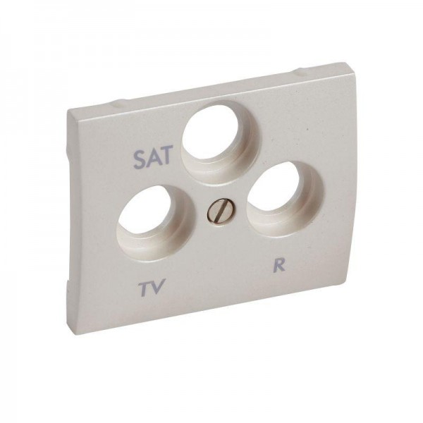  Панель лицевая для TV-RD-SAT 3 отв. перламутр Galea Life Leg 771589 